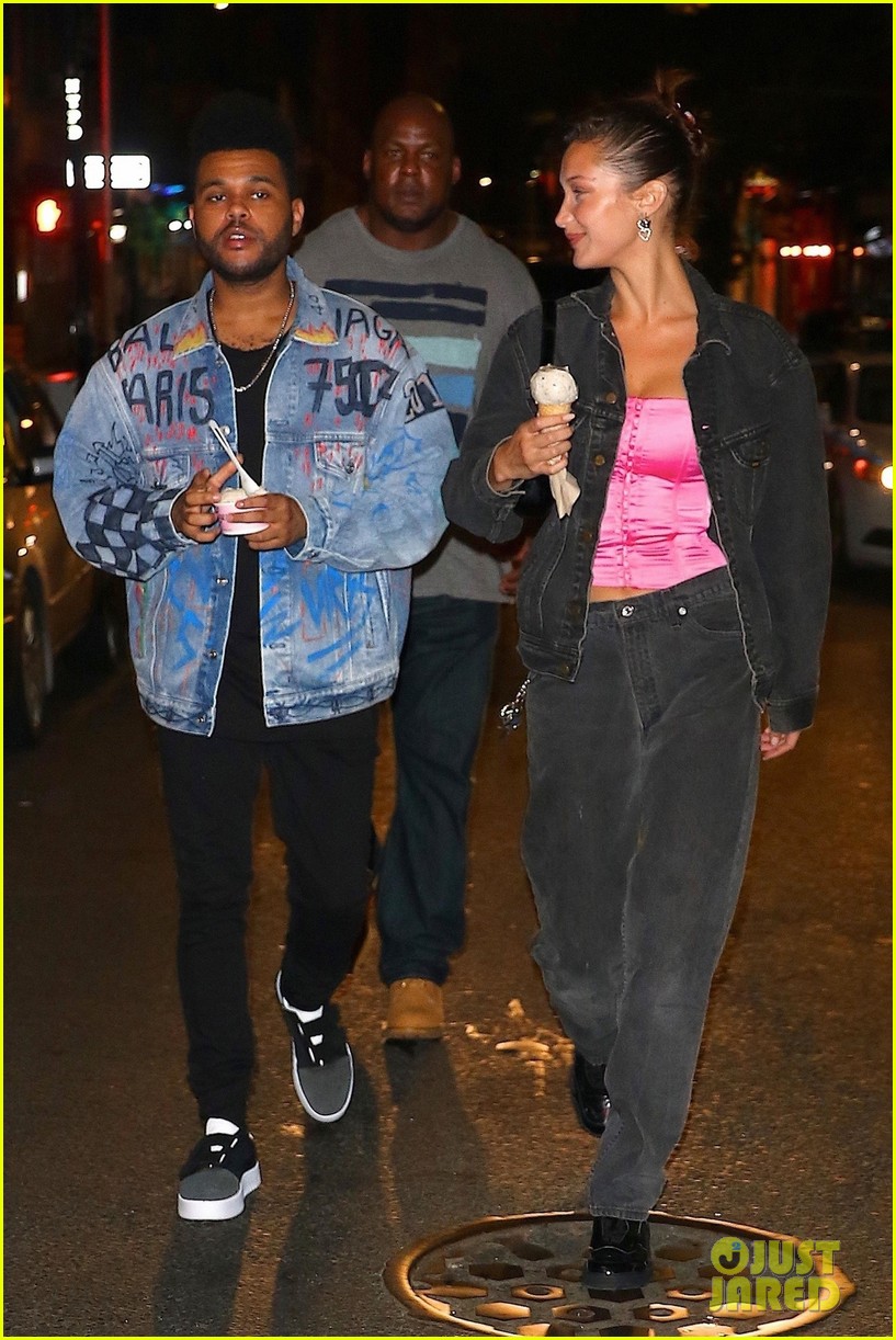 Bella Hadid Goes On an Ice Cream Date with The Weeknd!
