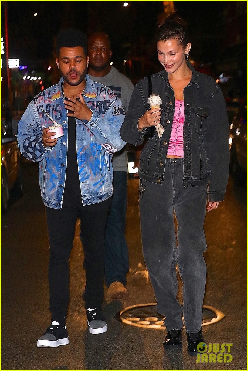 Bella Hadid Goes On an Ice Cream Date with The Weeknd!