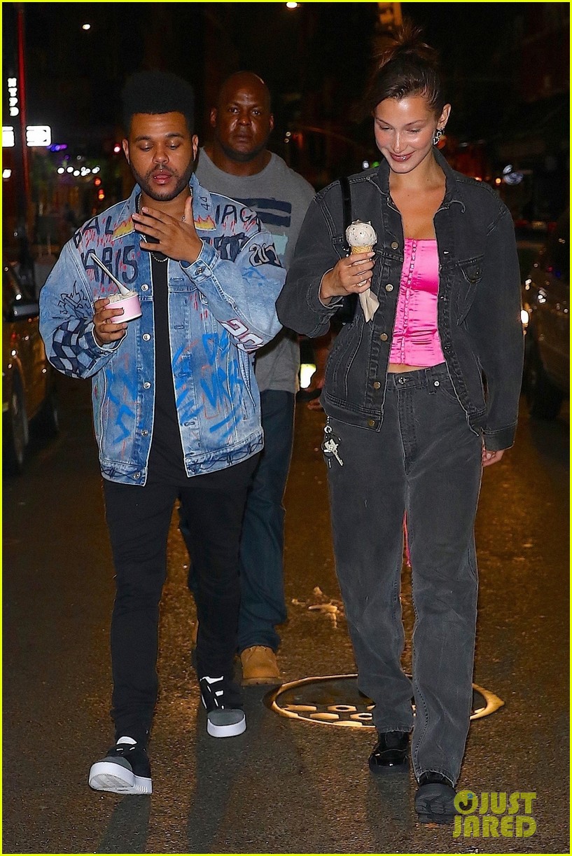 Bella Hadid Goes On an Ice Cream Date with The Weeknd!