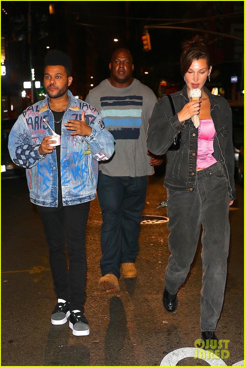 Bella Hadid Goes On an Ice Cream Date with The Weeknd!