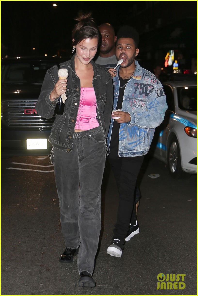 Bella Hadid Goes On an Ice Cream Date with The Weeknd!
