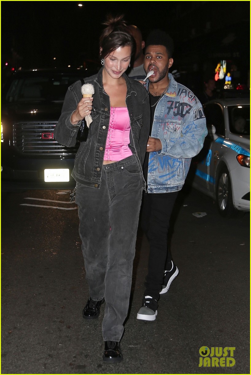 Bella Hadid Goes On an Ice Cream Date with The Weeknd!