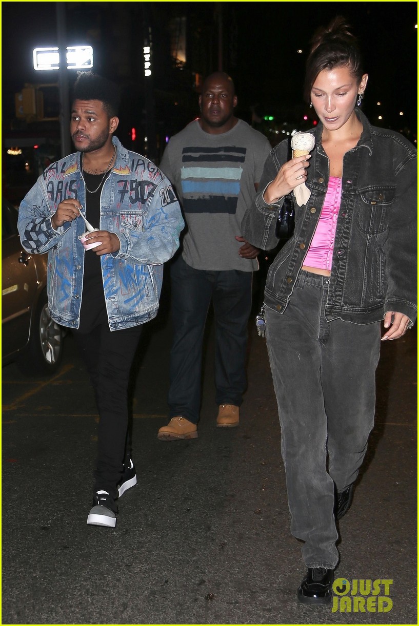 Bella Hadid Goes On an Ice Cream Date with The Weeknd!