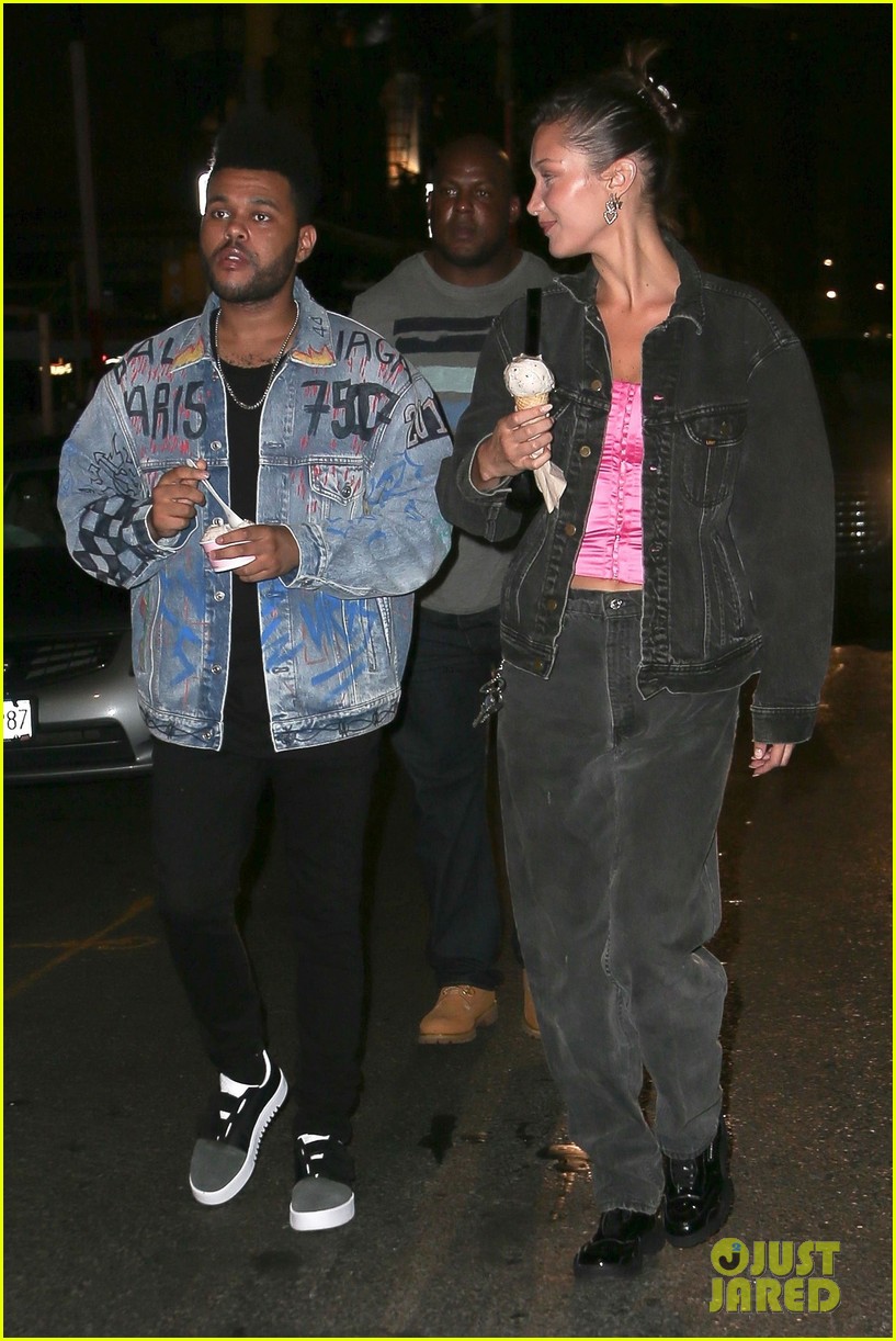 Bella Hadid Goes On an Ice Cream Date with The Weeknd!