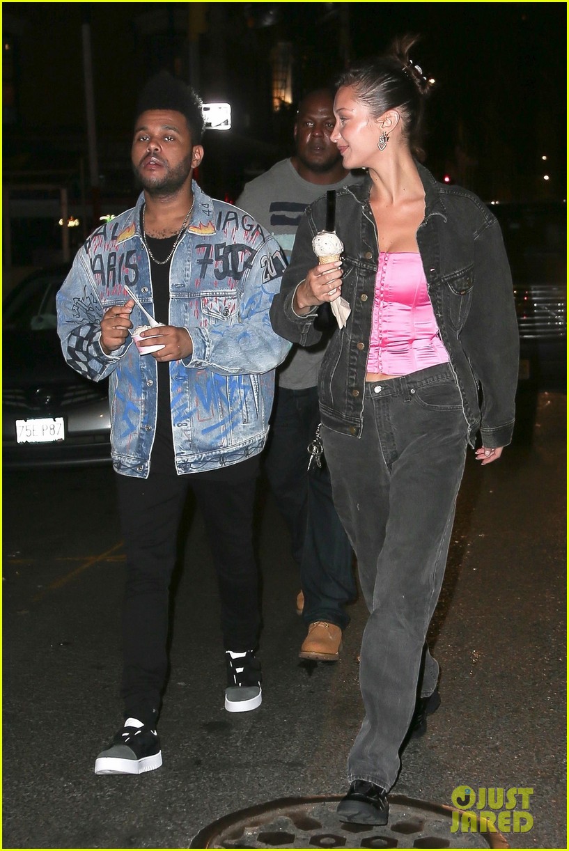 Bella Hadid Goes On an Ice Cream Date with The Weeknd!