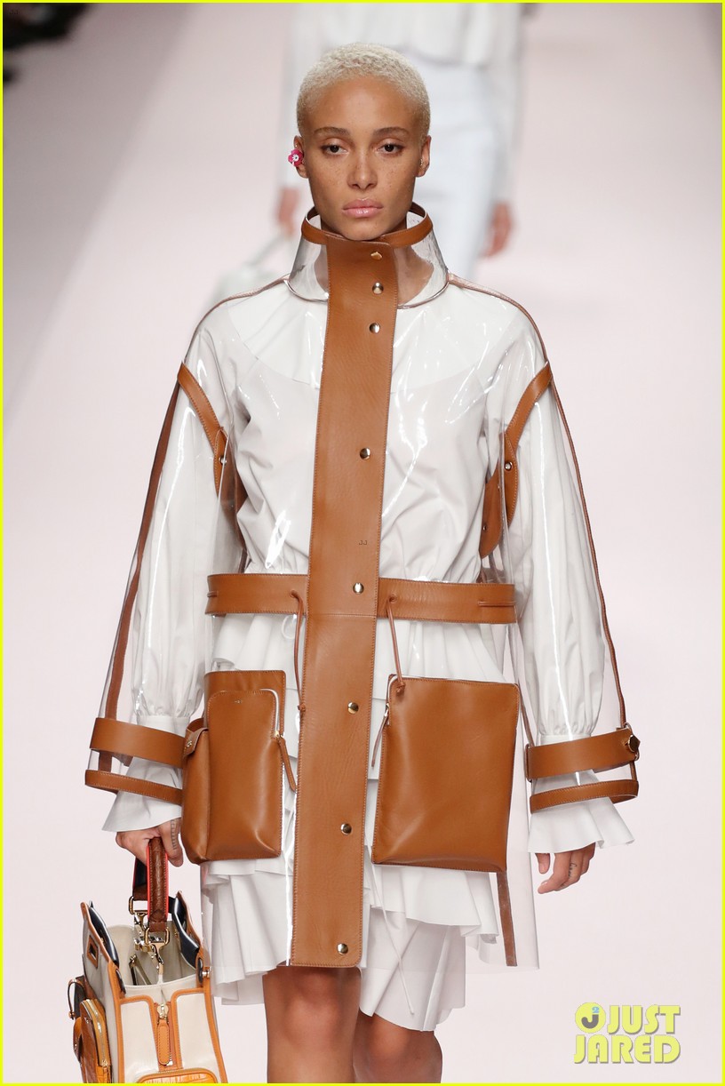 Kendall Jenner, Kaia Gerber & Gigi Hadid Look Fierce at the Fendi Show in Milan!