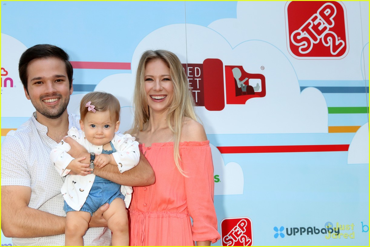 Nathan Kress Brings Baby Daughter Rosie To Her First Event with Wife London