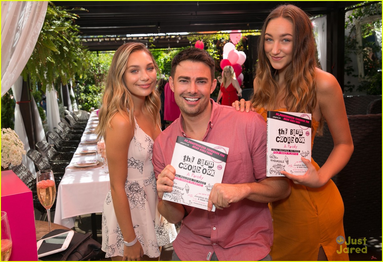 Maddie Ziegler, Nia Sioux, Ally Maki & More Celebrate Jonathan Bennett's New Cookbook