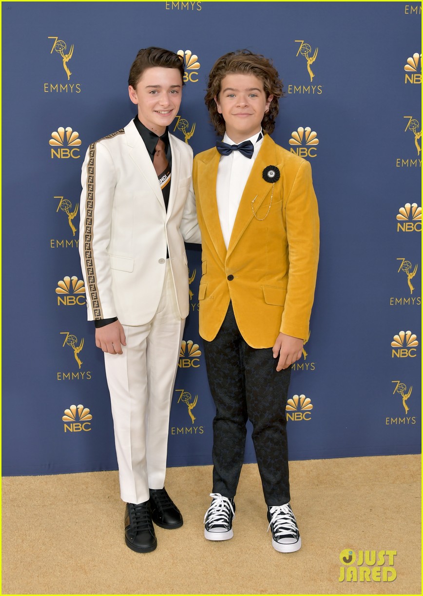 Sadie Sink Is A Vision in White At Emmy Awards 2018