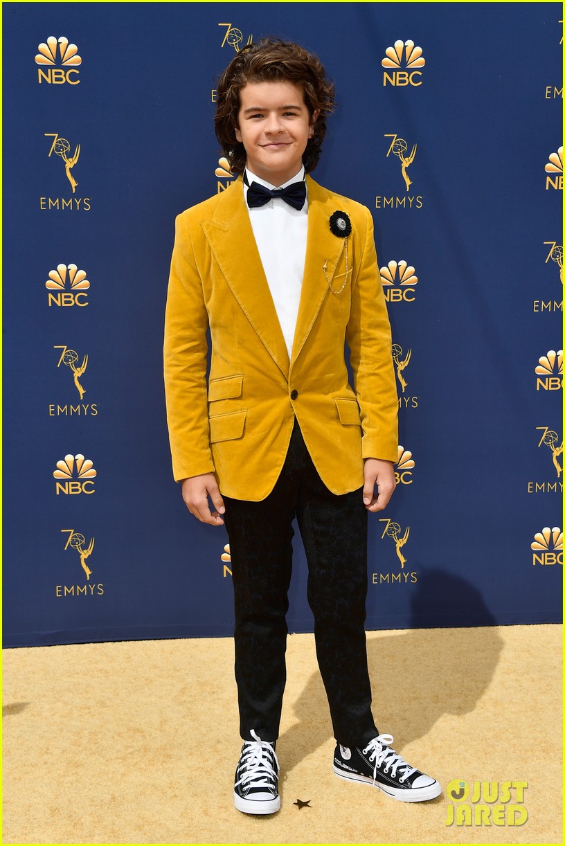 Sadie Sink Is A Vision in White At Emmy Awards 2018