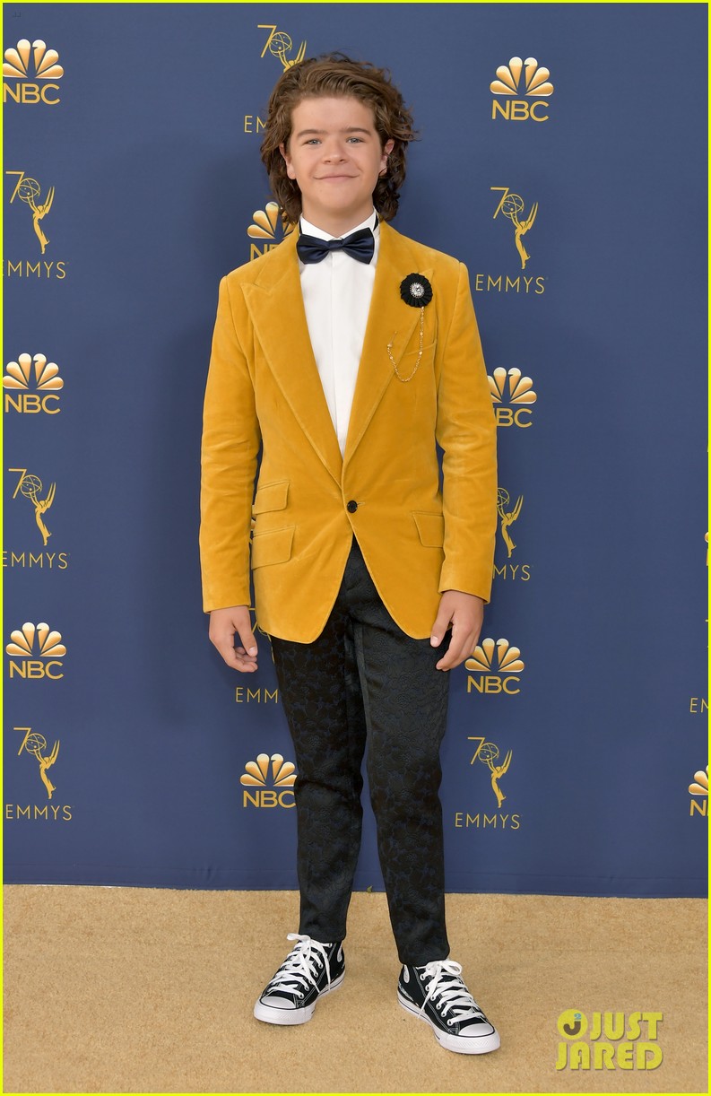 Sadie Sink Is A Vision in White At Emmy Awards 2018