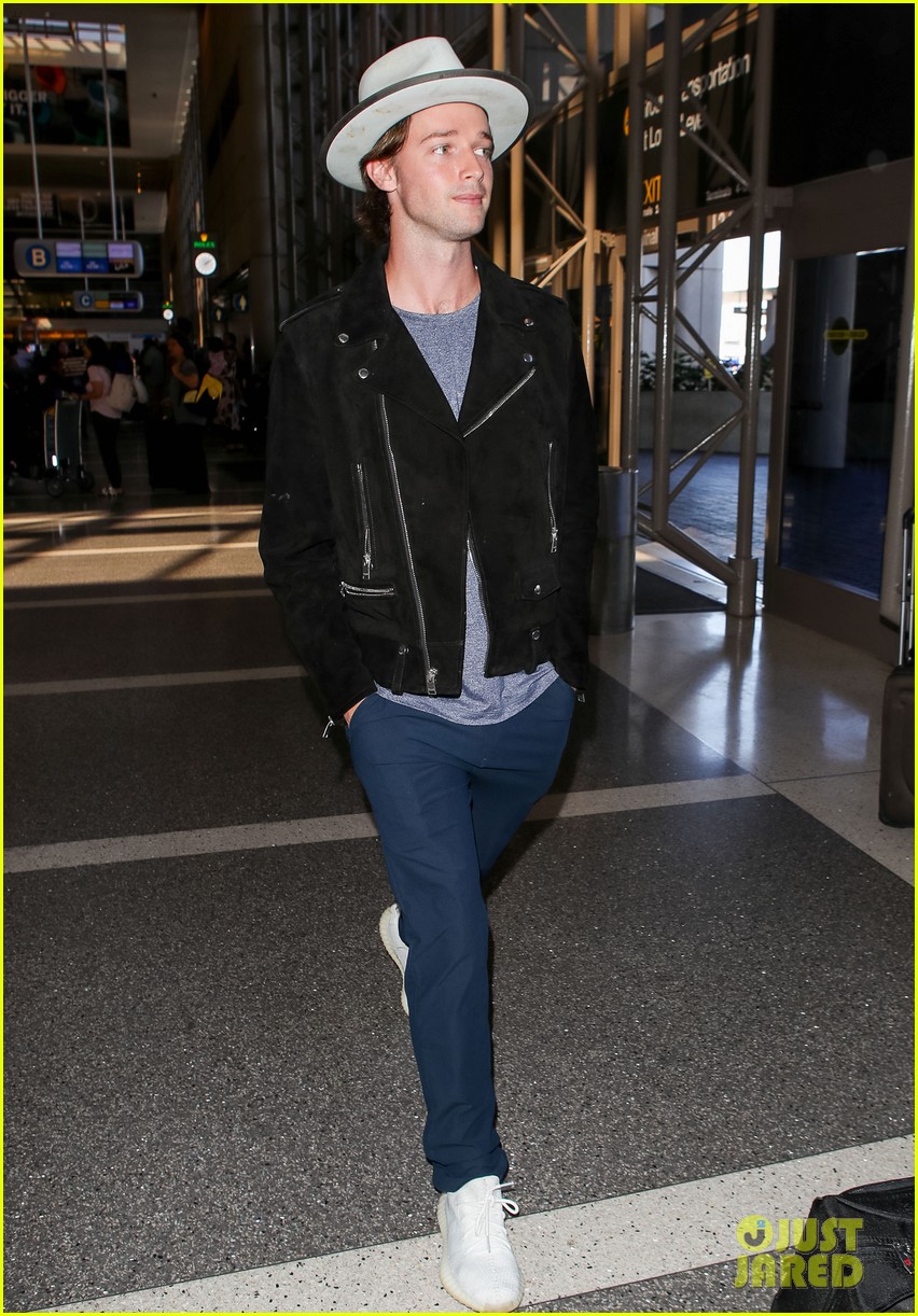 Patrick Schwarzenegger Flies to Milan With Abby Champion After His Birthday