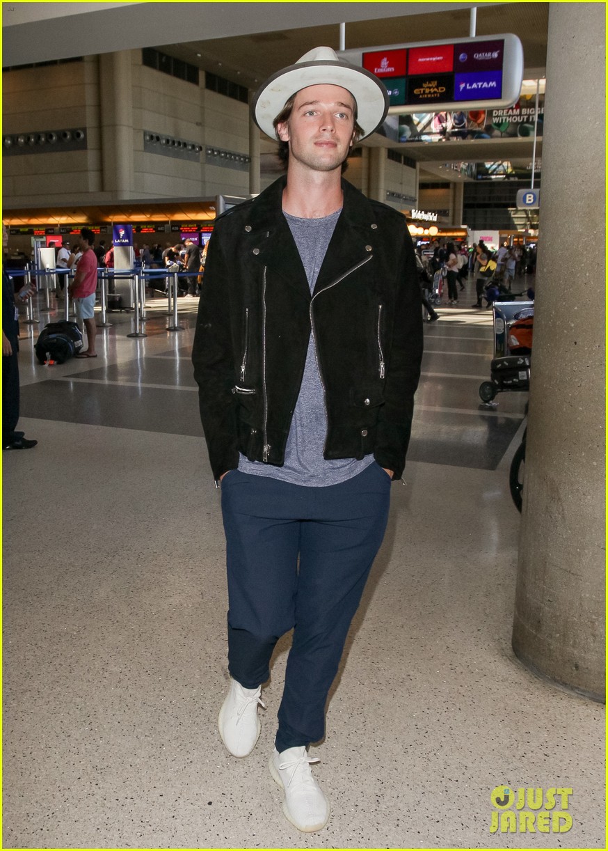 Patrick Schwarzenegger Flies to Milan With Abby Champion After His Birthday