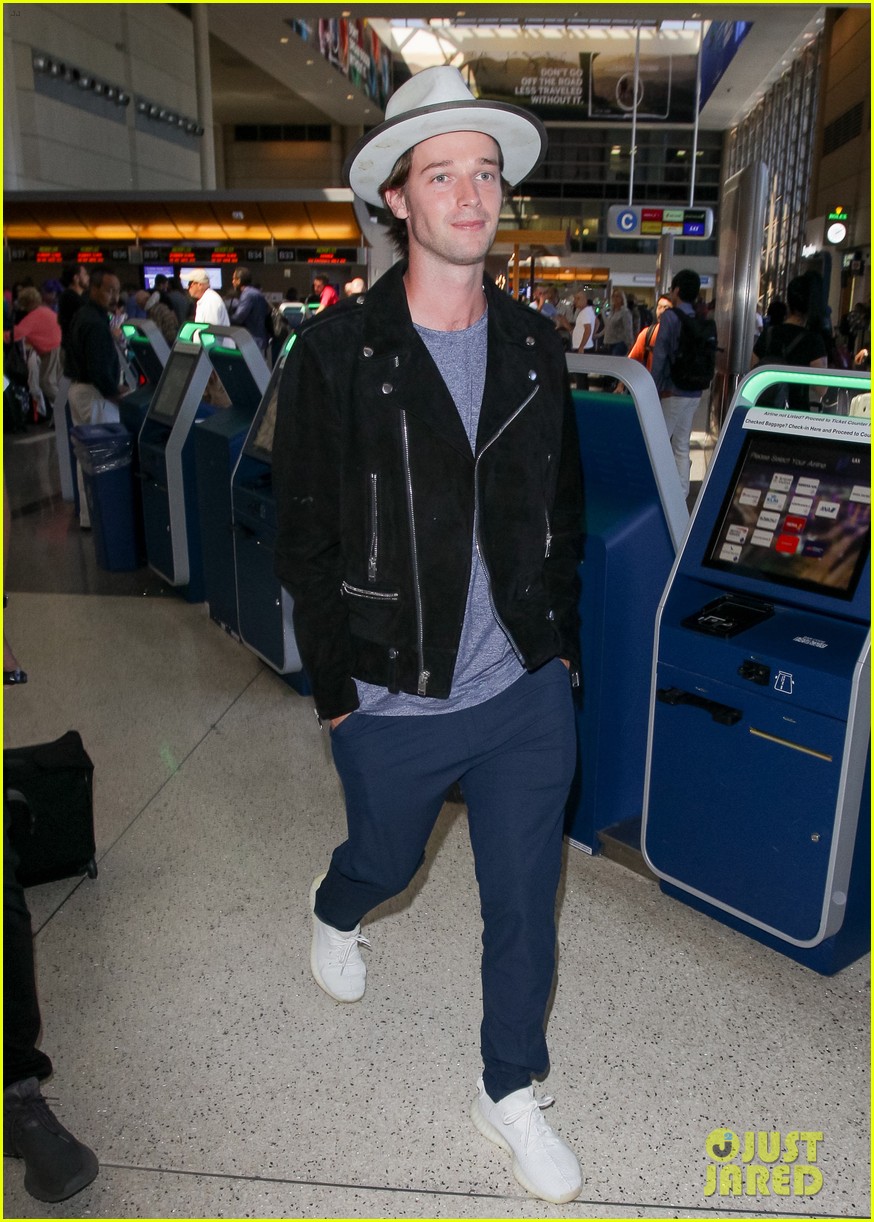 Patrick Schwarzenegger Flies to Milan With Abby Champion After His Birthday