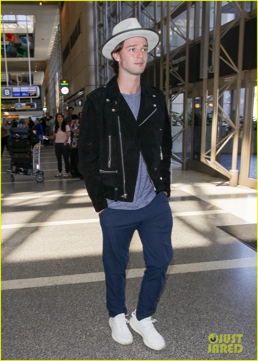 Patrick Schwarzenegger Flies to Milan With Abby Champion After His Birthday