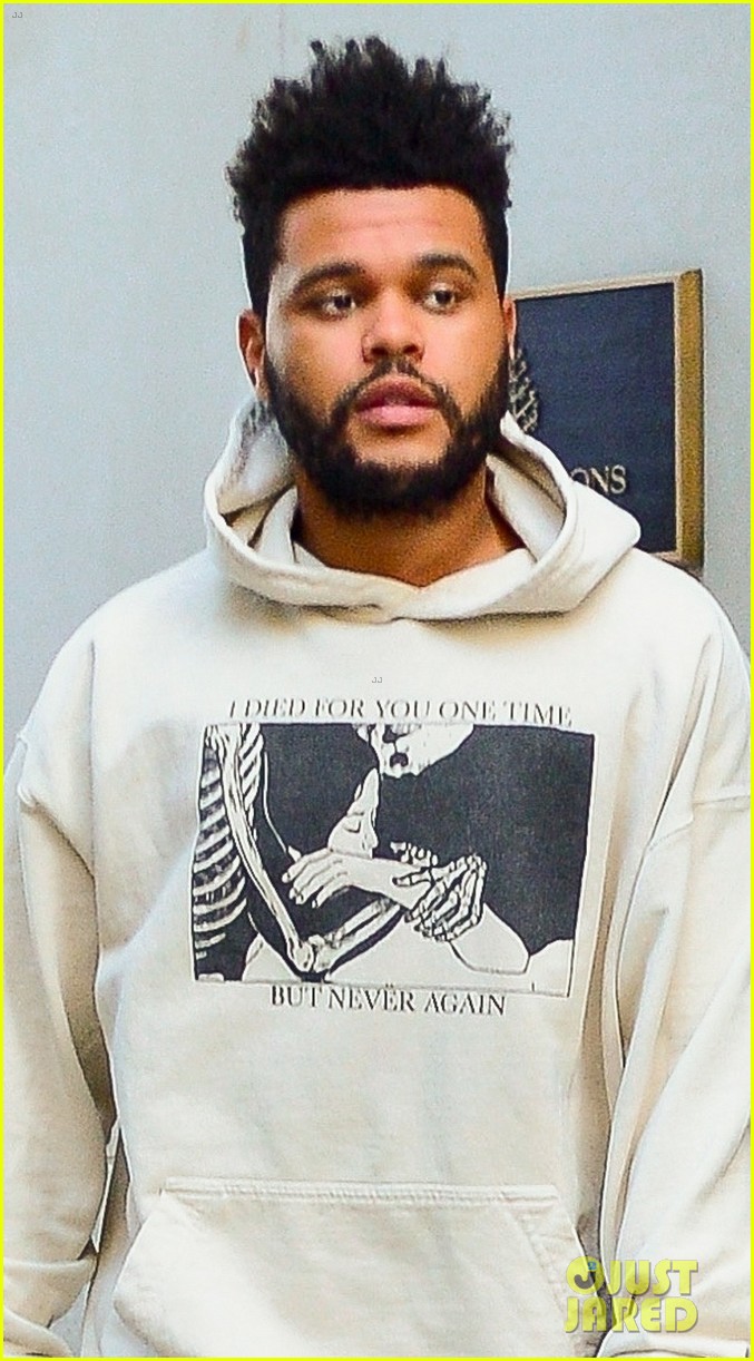 The Weeknd & Bella Hadid Look Cute Together Hand In Hand in NYC!