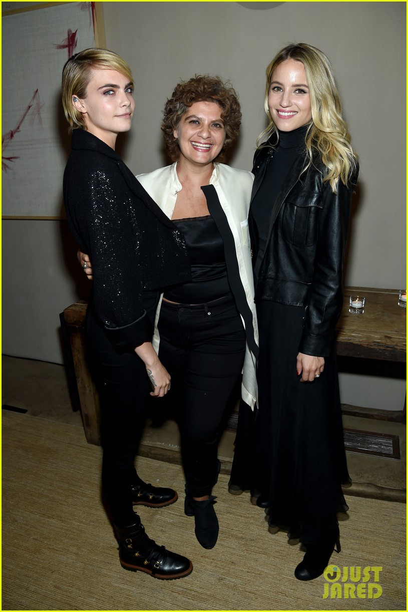 Cara Delevingne Steps Out For 'Through Her Lens' Program Party
