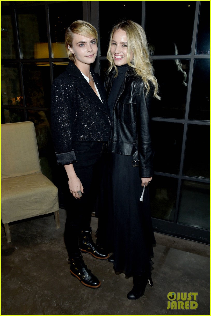 Cara Delevingne Steps Out For 'Through Her Lens' Program Party