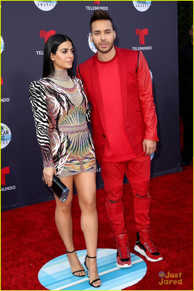Emeraude Toubia & Prince Royce Couple Up For Latin American Music Awards 2018