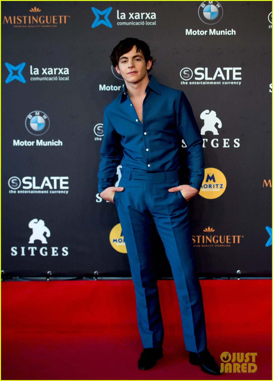Kiernan Shipka & Ross Lynch Have Fun on Red Carpet In Spain