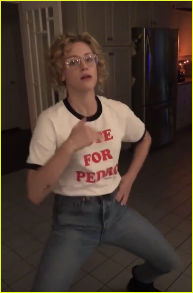 Camila Mendes & Lili Reinhart Show Off Their 'Napoleon Dynamite' Halloween Costumes!