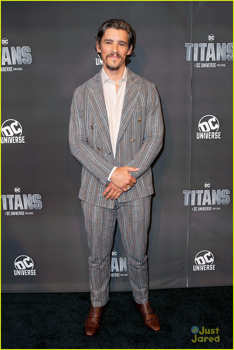 Ryan Potter Premieres New Series 'Titans' With Teagan Croft