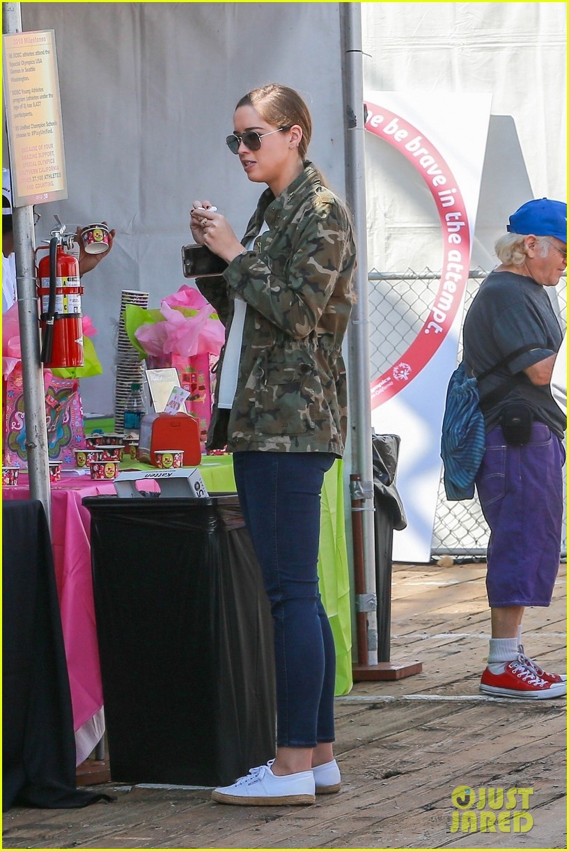 Patrick Schwarzenegger Shows Off Some Friendly PDA With a Pal During Family Outing
