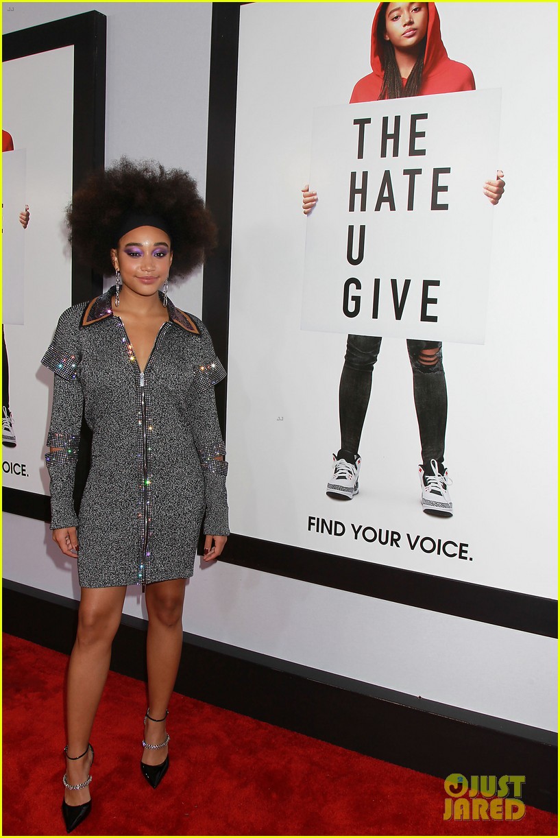 Sabrina Carpenter Raves About Amandla Stenberg After 'Hate U Give' NYC Screening