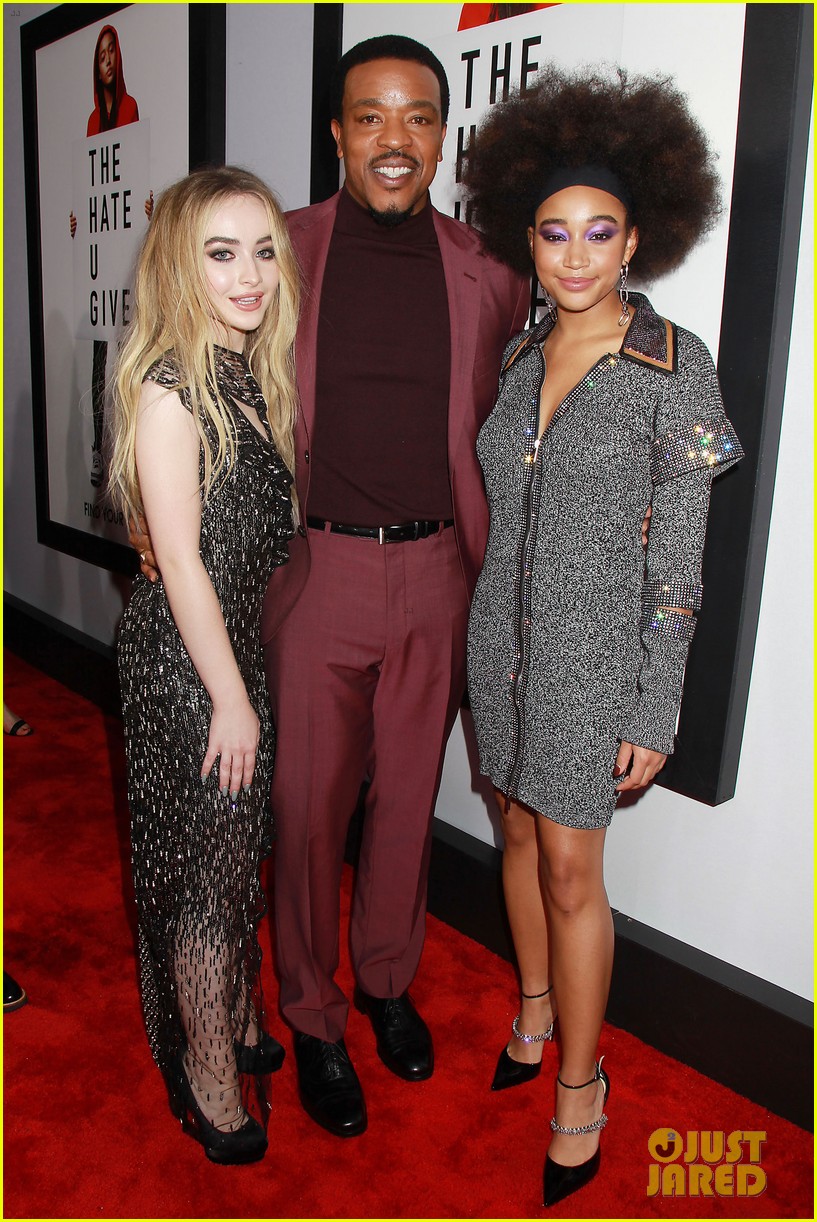 Sabrina Carpenter Raves About Amandla Stenberg After 'Hate U Give' NYC Screening