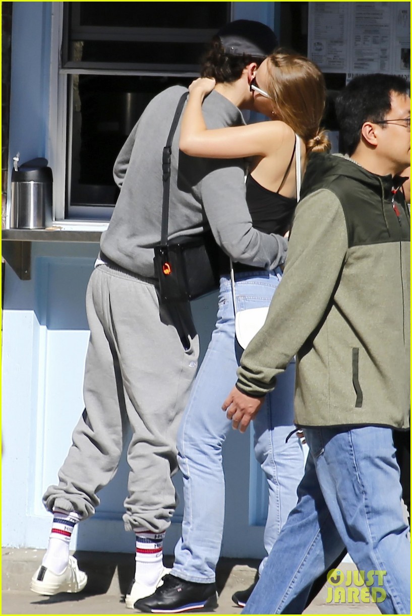 Lily-Rose Depp Looks So Happy with Timothee Chalamet in New Photos!