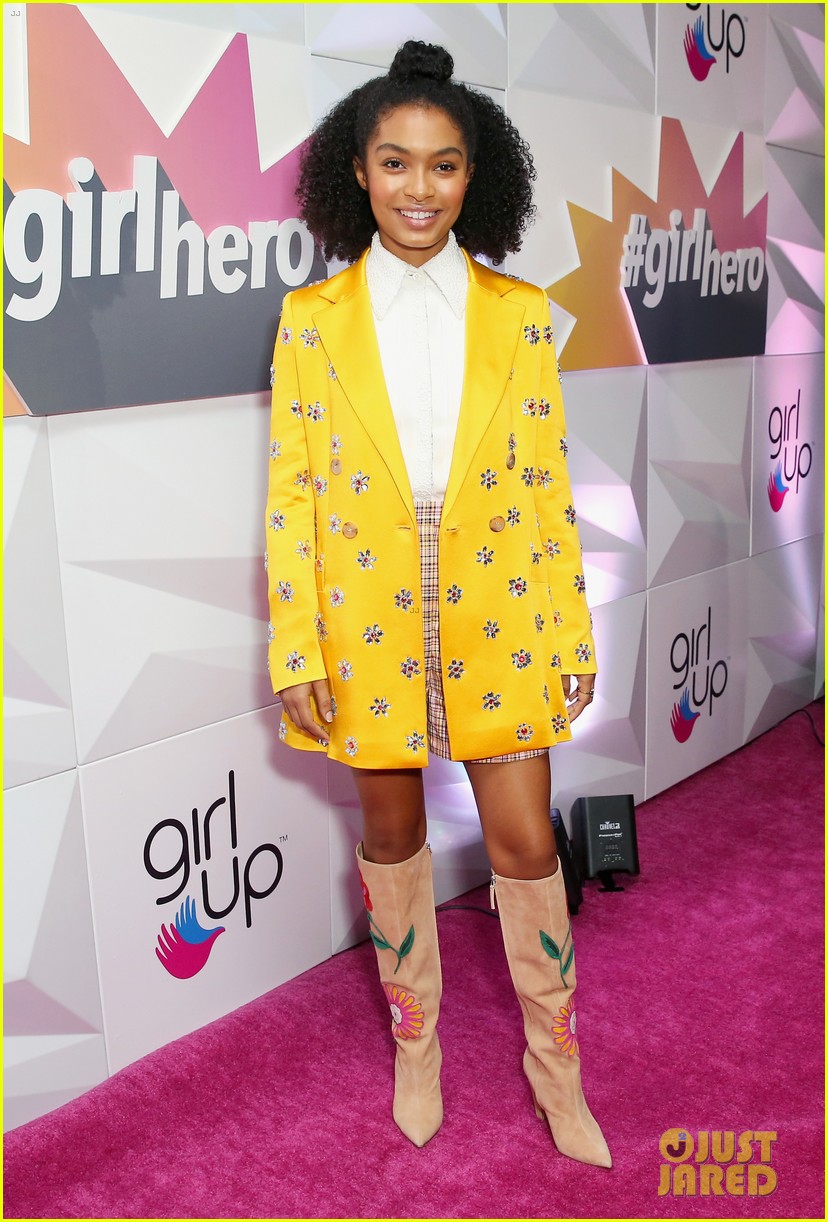 Yara Shahidi, Sabrina Carpenter, & Katherine McNamara Attend the #GirlHero Awards!