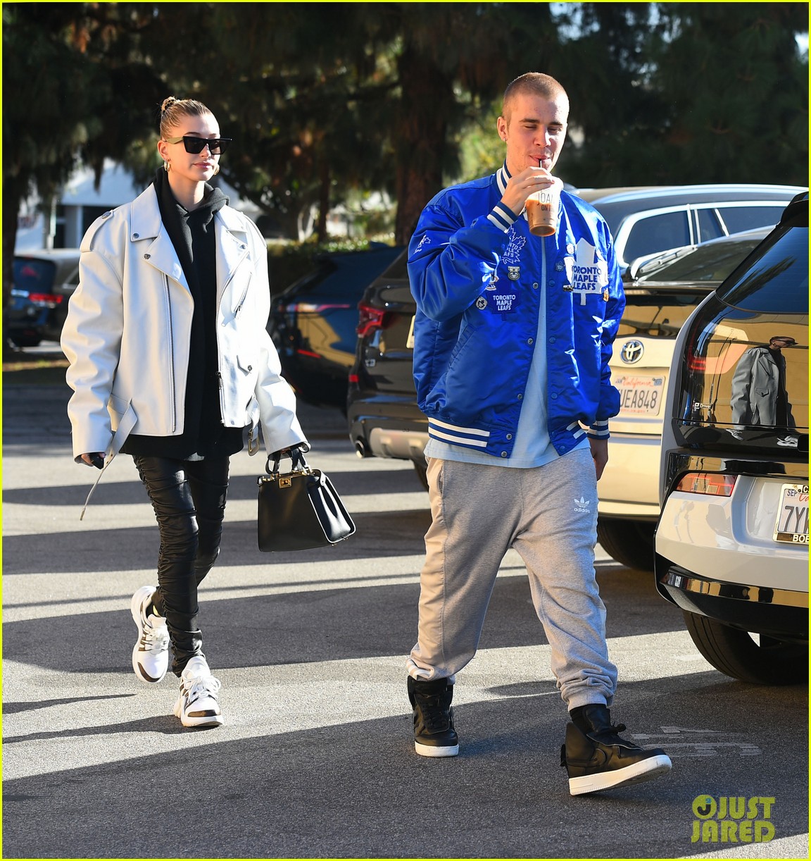 Justin Bieber Steps Out with Hailey Baldwin After New Face Tattoo Revealed