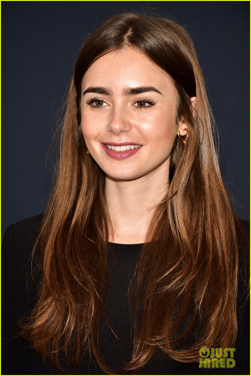 Lily Collins Keeps It Chic While Celebrating Up-and-Coming Screenwriters!