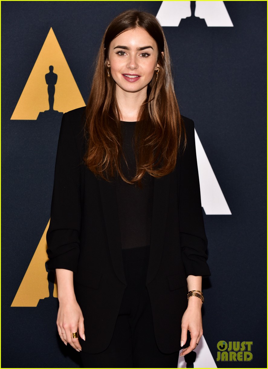 Lily Collins Keeps It Chic While Celebrating Up-and-Coming Screenwriters!