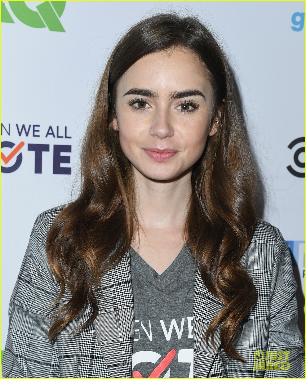 Lily Collins & Katherine McNamara Encourage Voting at Telethon For America!