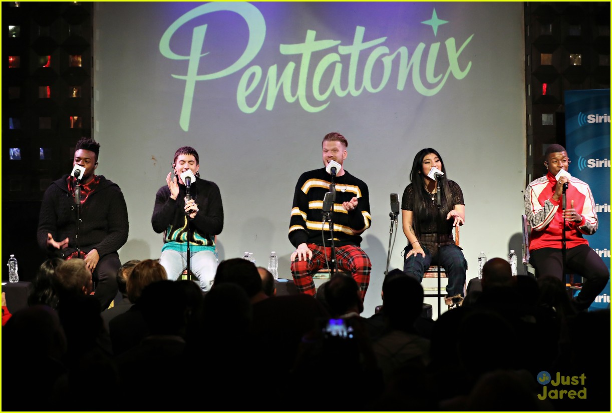 Pentatonix Host Private Christmas Concert at SiriusXM in NYC