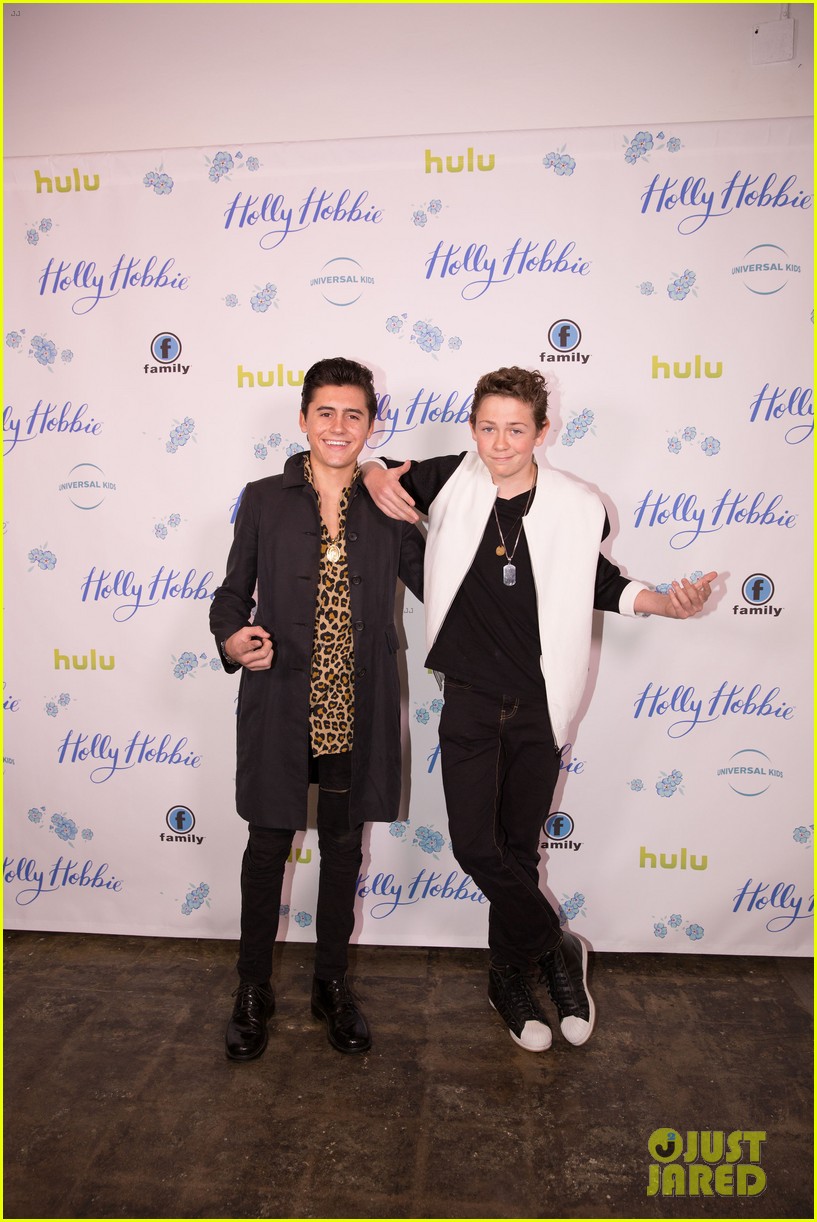 Ruby Jay Celebrates 'Holly Hobbie' Premiere With Jayden Bartels & Friends!