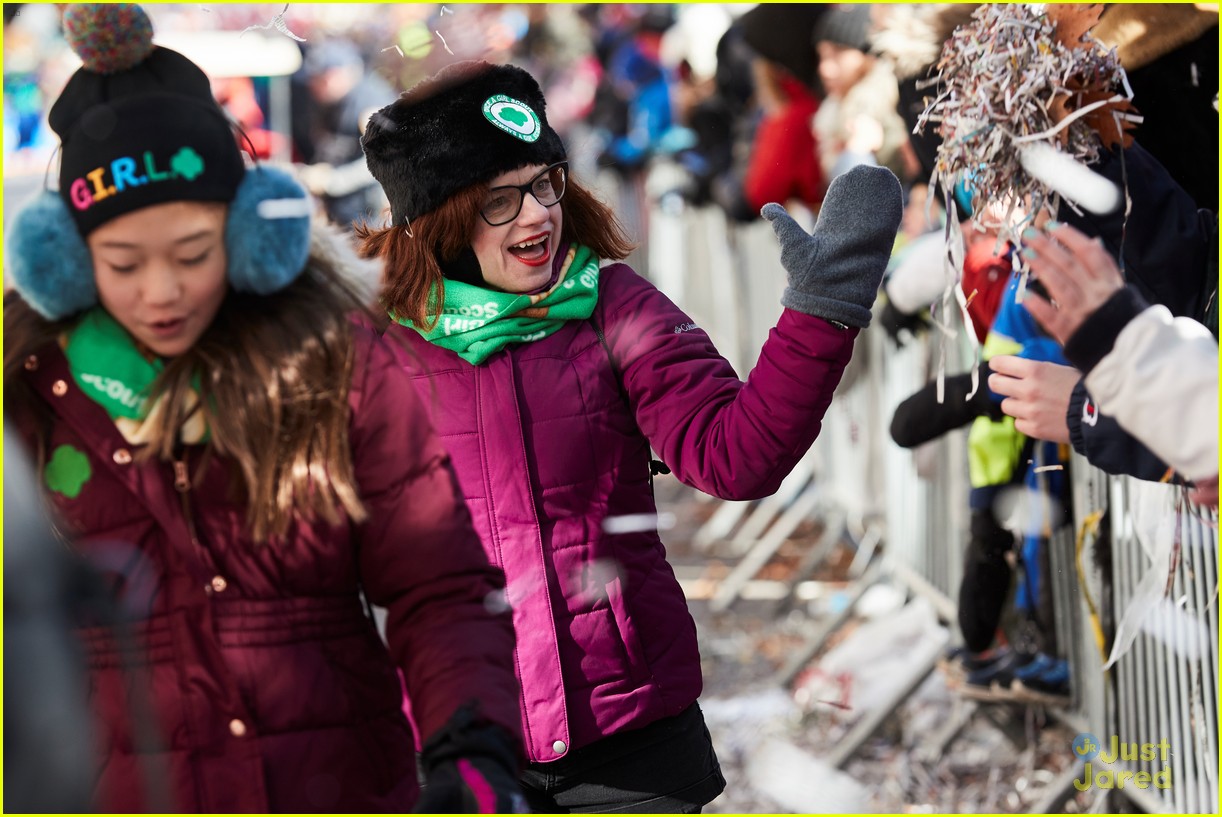 Tegan Marie Celebrates Girls in STEM With Girl Scouts During Macy's Thanksgiving Day Parade