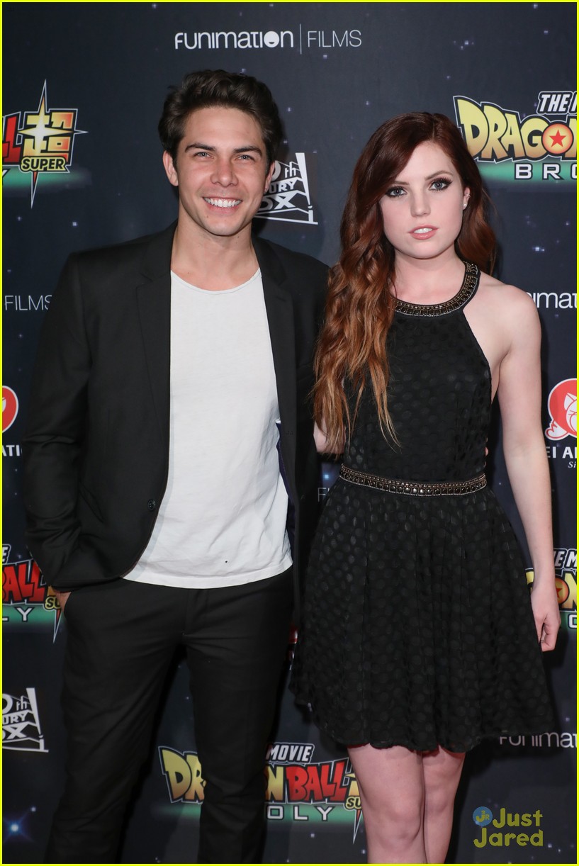 Diego Tinoco Joins Engaged Couple Sydney Sierota & Cameron Quiseng at 'Dragon Ball Super: Broly' Premiere