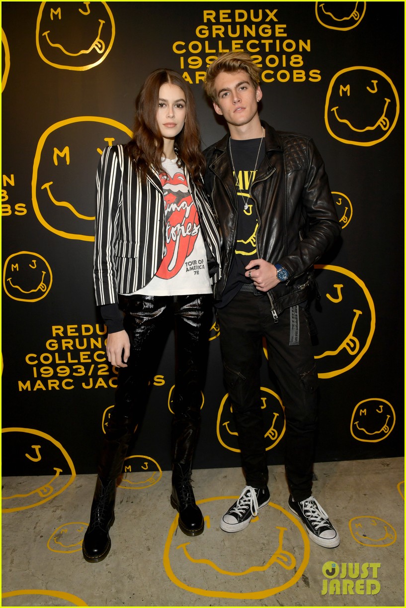 Gigi Hadid Joins Kaia & Presley Gerber at Marc Jacobs' New Store Opening