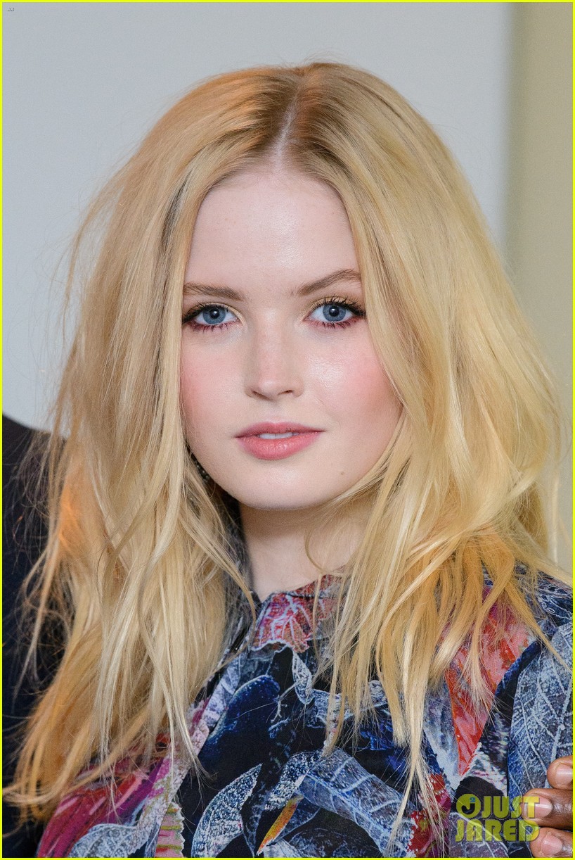 Lily Collins & Ellie Bamber Hug It Out at 'Les Miserables' Photocall in London!