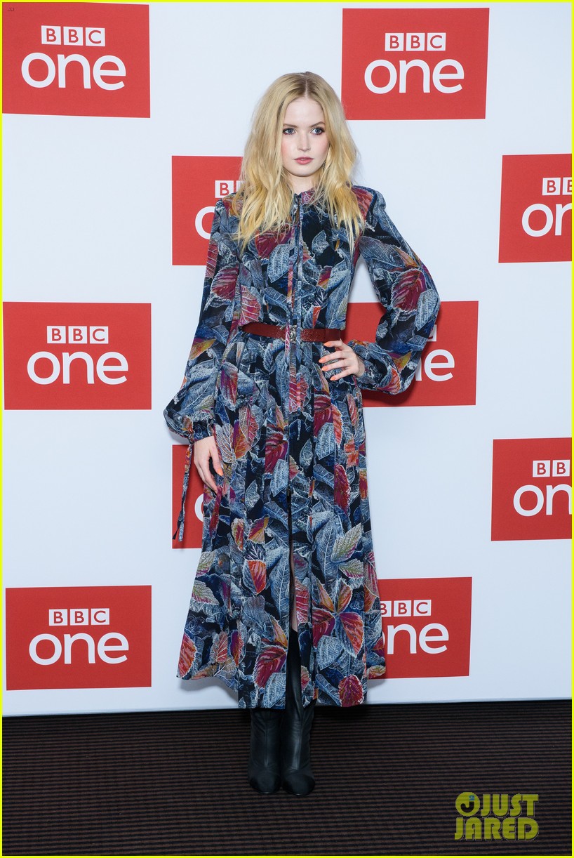 Lily Collins & Ellie Bamber Hug It Out at 'Les Miserables' Photocall in London!