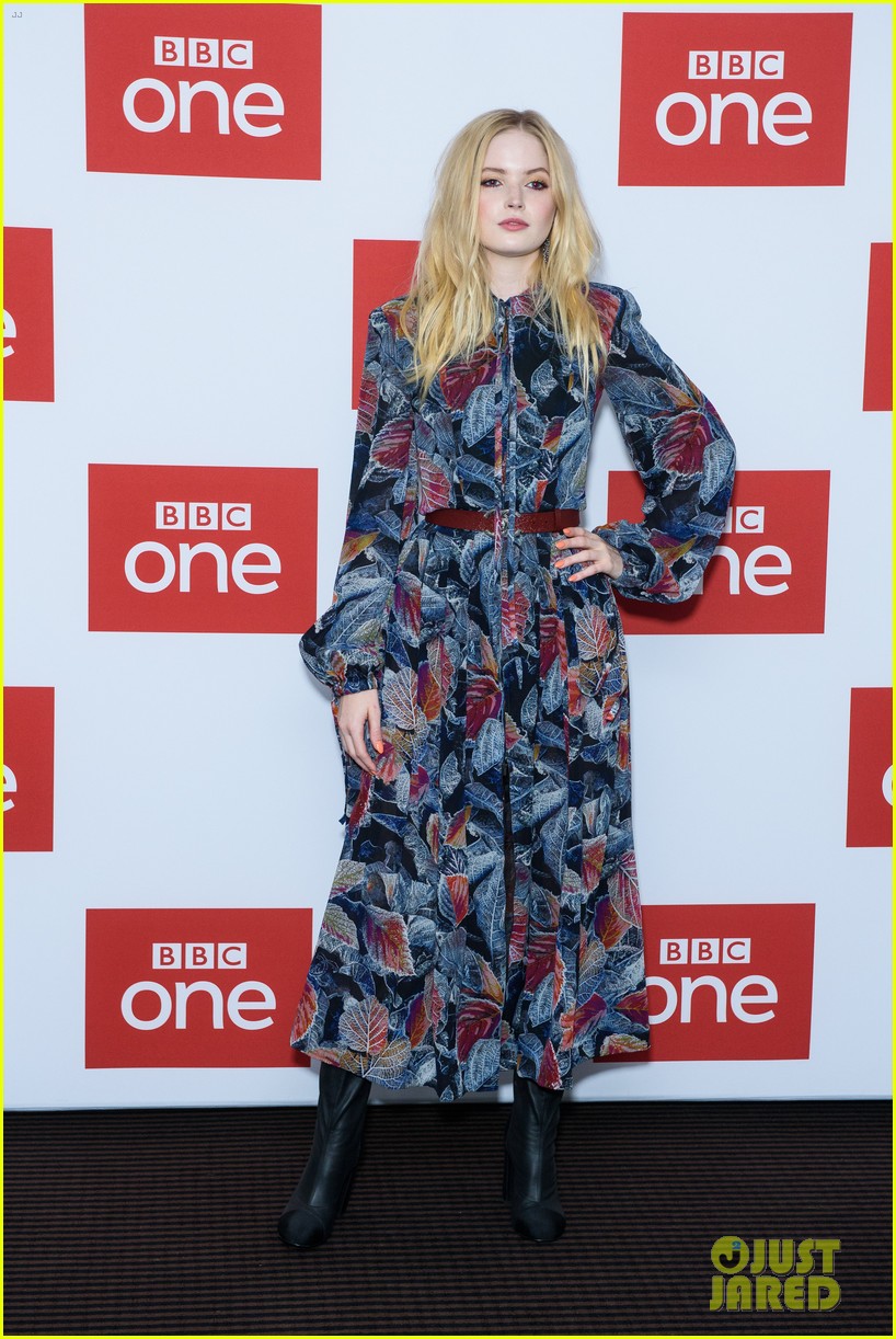 Lily Collins & Ellie Bamber Hug It Out at 'Les Miserables' Photocall in London!