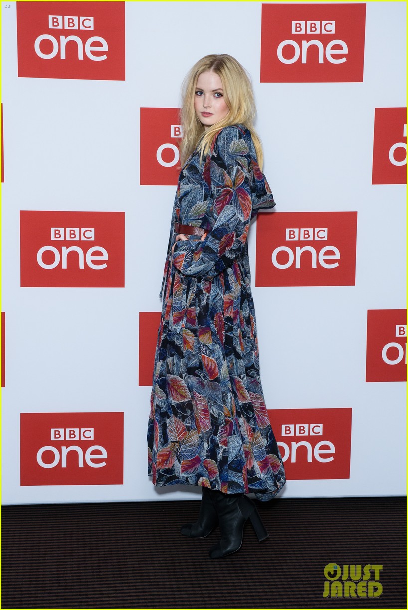 Lily Collins & Ellie Bamber Hug It Out at 'Les Miserables' Photocall in London!