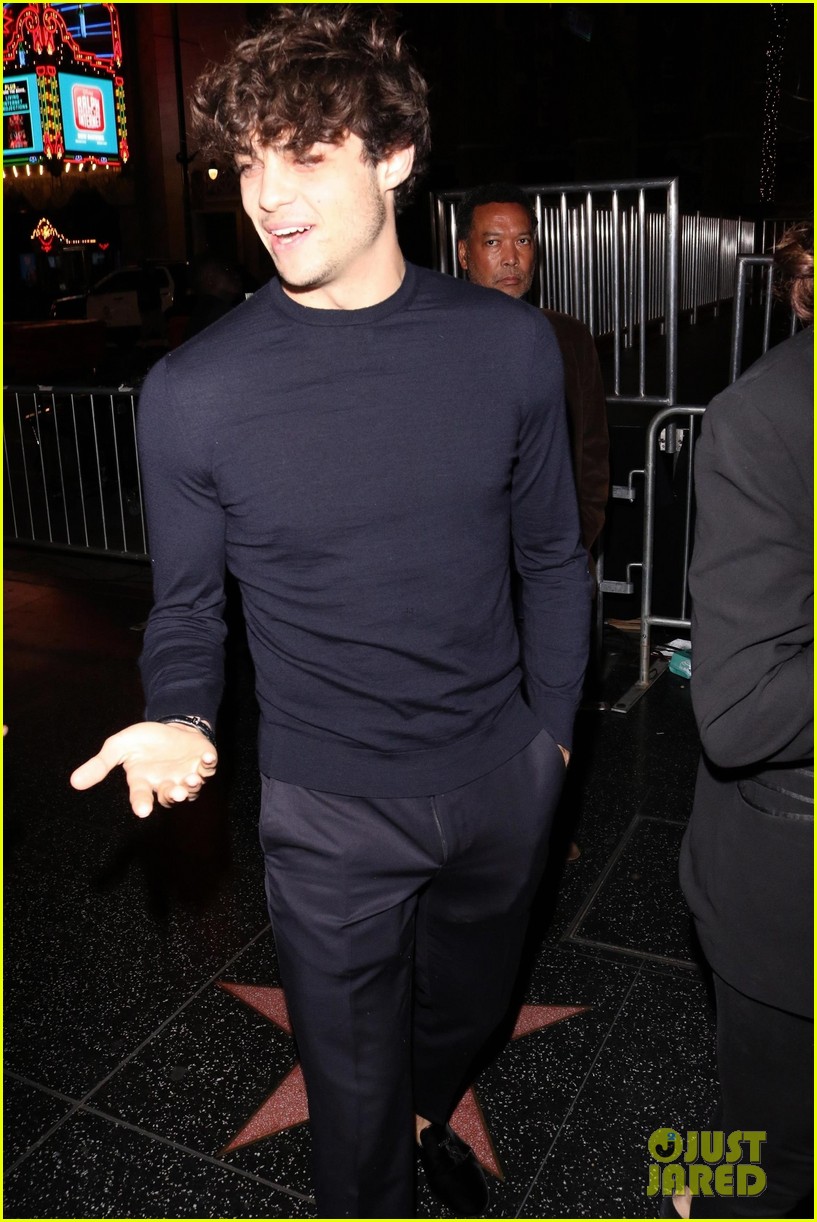 Noah Centineo Looks Handsome at 'Aquaman' Los Angeles Premiere!
