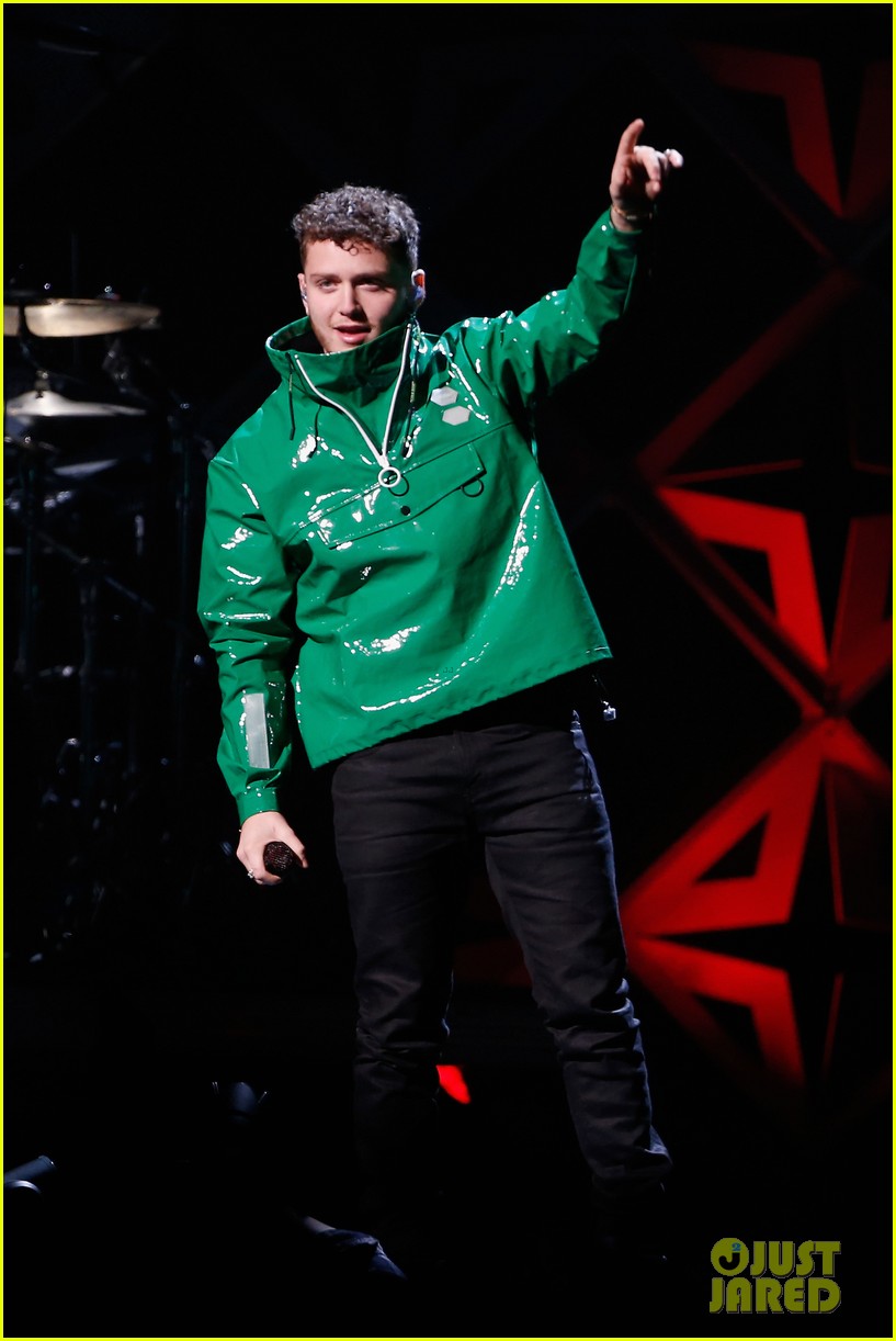 Camila Cabello is Pretty in Floral-Print at KISS 108's Jingle Ball 2018