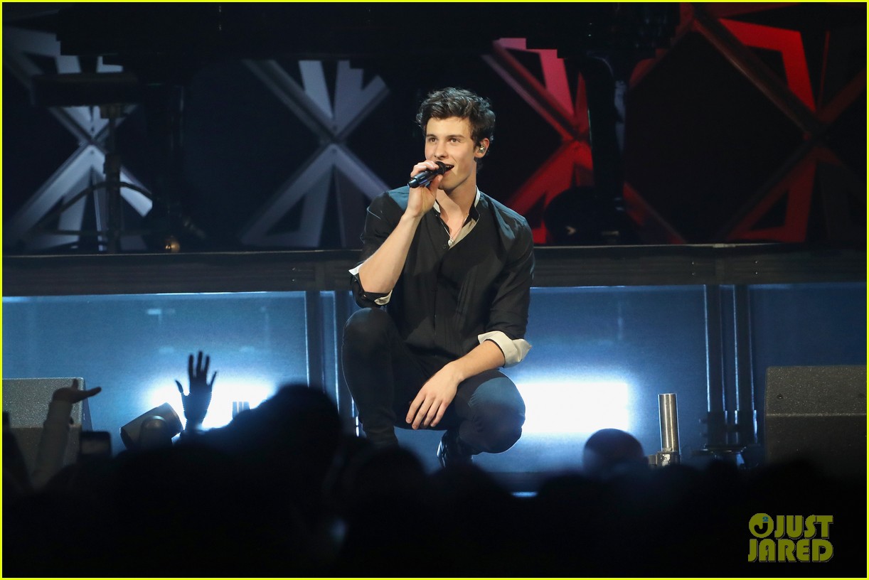 Camila Cabello is Pretty in Floral-Print at KISS 108's Jingle Ball 2018