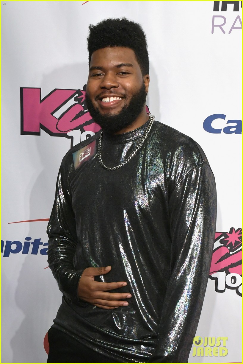 Camila Cabello is Pretty in Floral-Print at KISS 108's Jingle Ball 2018