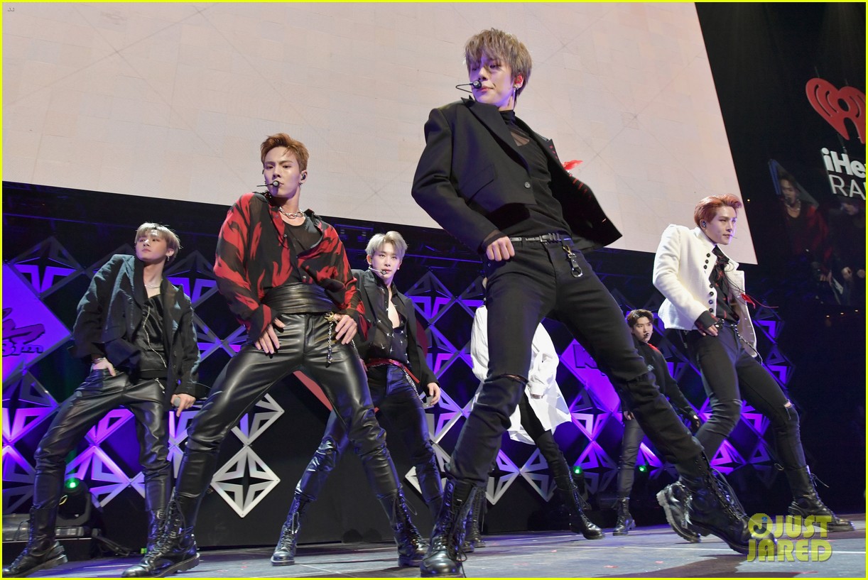 Camila Cabello is Pretty in Floral-Print at KISS 108's Jingle Ball 2018