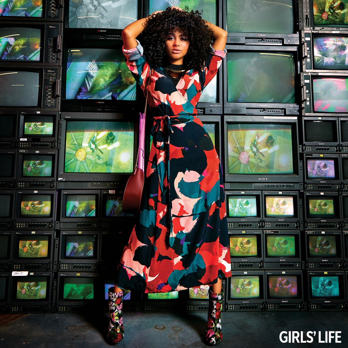 Daniella Perkins Talks About Embracing Her Natural Hair on 'Knight Squad'